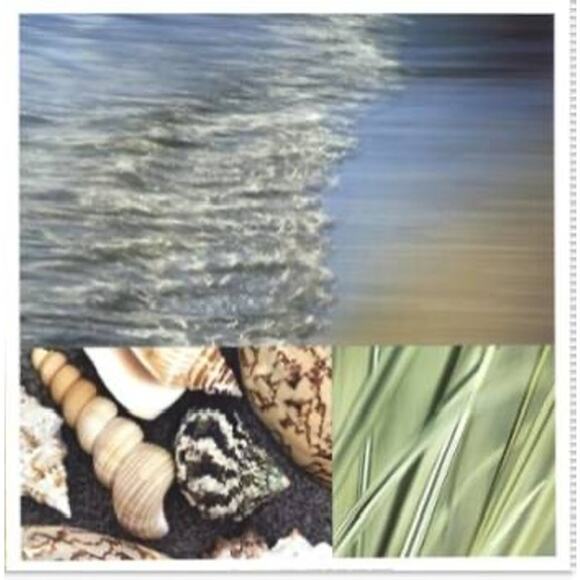 Karla West “Rushed Ashore” Fine Art Print  19” Square - Picture 1 of 8